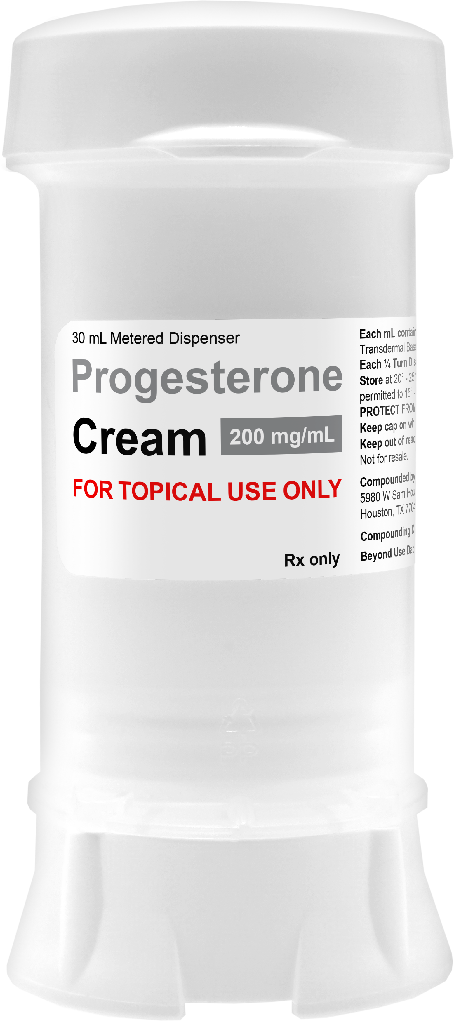 progesterone cream 200